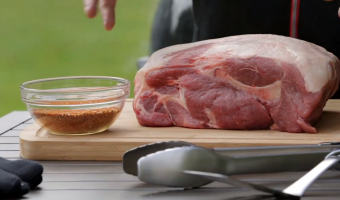 Perfectly Smoked Pork Shoulder
